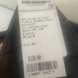 Size 10 Rockford Black Heels